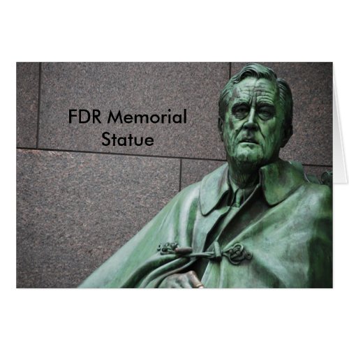 Franklin Roosevelt Statue at the FDR Memorial