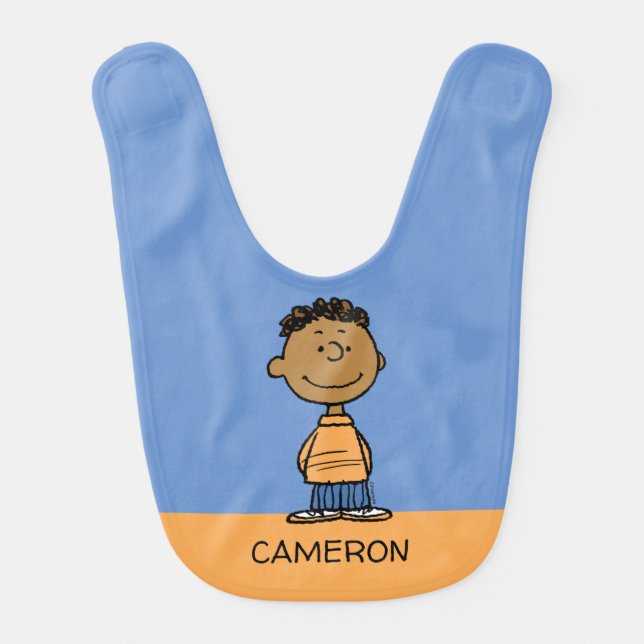 Franklin Smiling Baby Bib (Front)