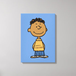 Franklin Smiling Canvas Print
