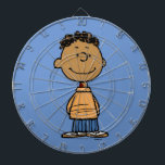 Franklin Smiling Dart Board<br><div class="desc">Check out this cute character art of Franklin smiling.</div>