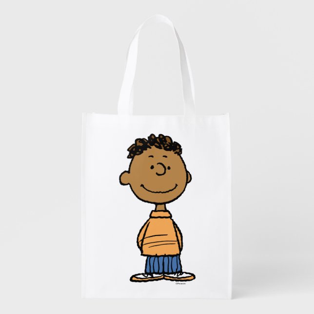 Franklin Smiling Grocery Bag (Front)