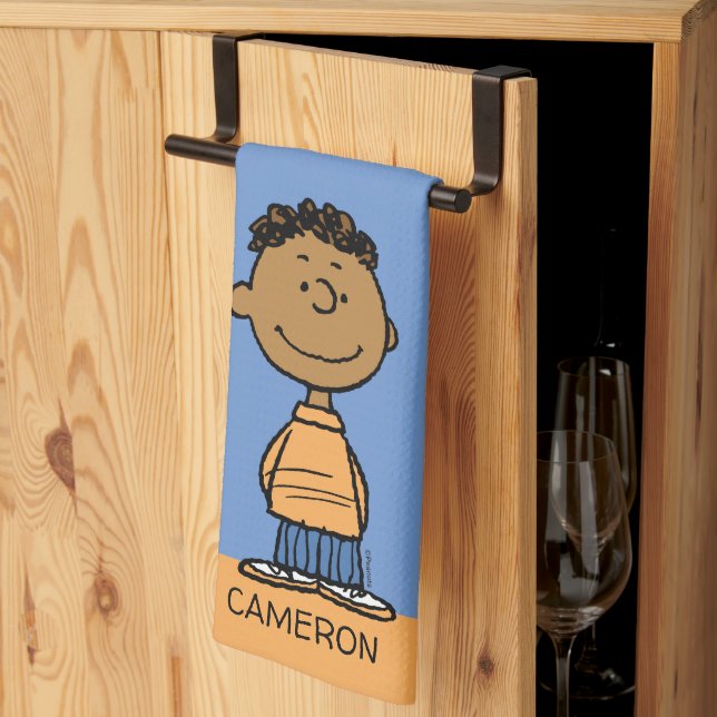 Franklin Smiling Kitchen Towel (Thirds Fold)