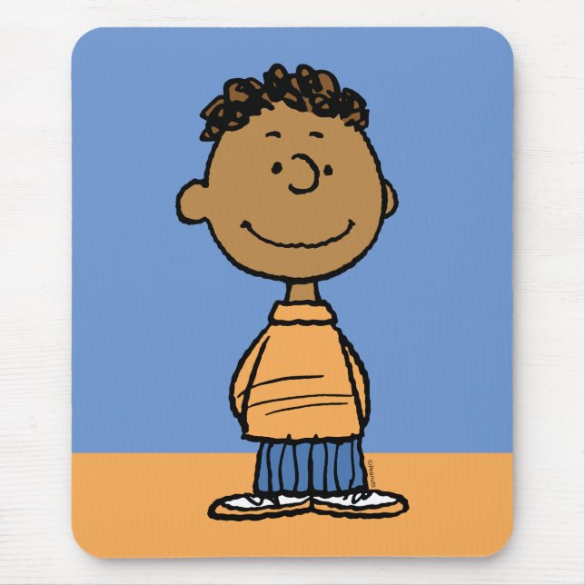 Franklin Smiling Mouse Pad (Front)