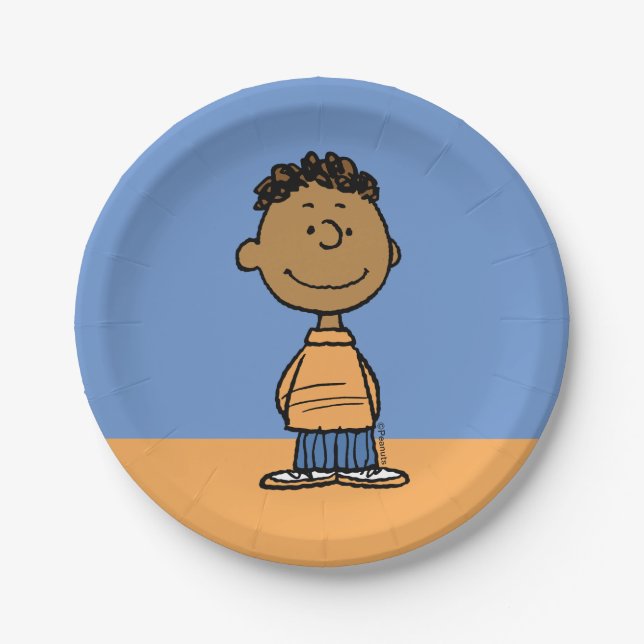 Franklin Smiling Paper Plates (Front)