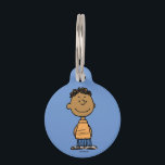 Franklin Smiling Pet ID Tag<br><div class="desc">Check out this cute character art of Franklin smiling.</div>