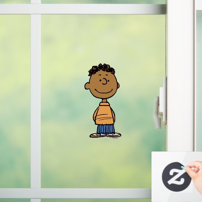 Franklin Smiling Window Cling (Home)