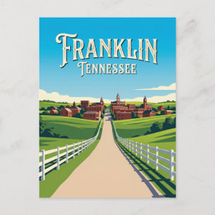 Franklin USA Postcard