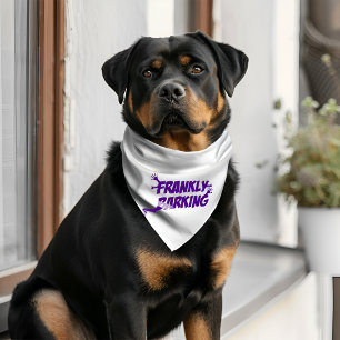 Frankly Barking Halloween Gift Pet Bandana Collar