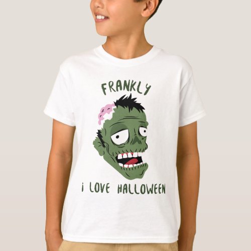 Frankly I Love Halloween T_Shirt