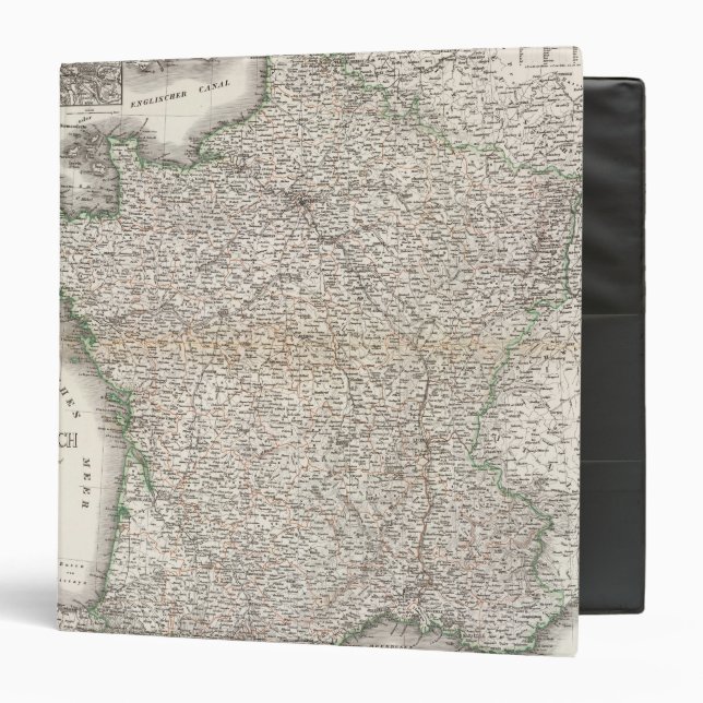 Frankreich - France 3 Ring Binder (Front/Inside)