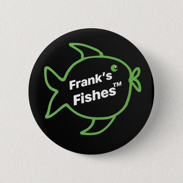 Frank's Fishes 1 Button (Front)