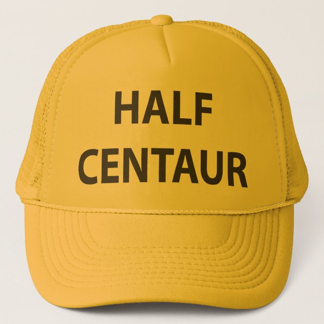 Frank's "HALF CENTAUR" Hat (Front)