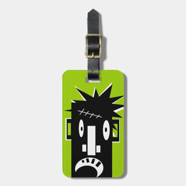 Franky Luggage Tag (Front Vertical)