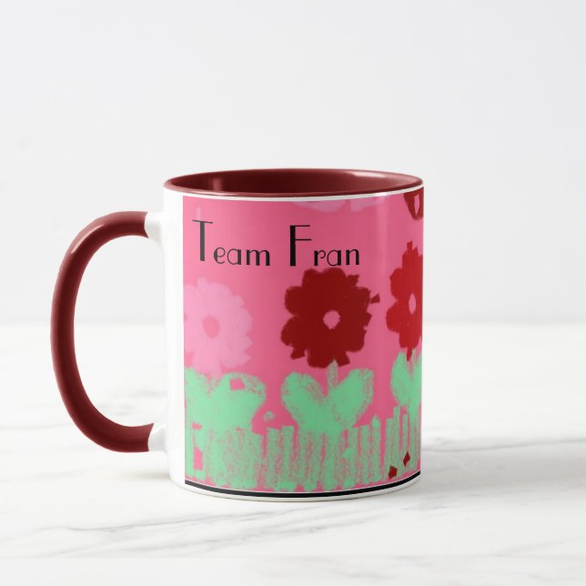 Fran's Flower Mug (Left)