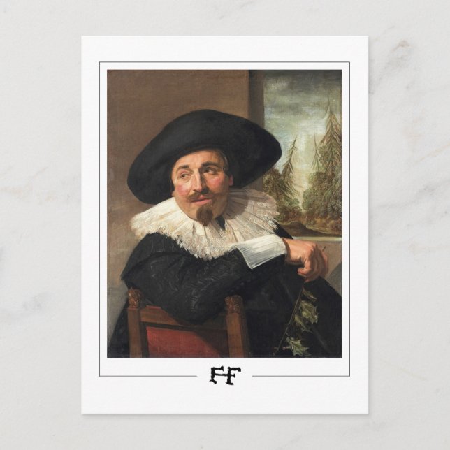 Frans Hals #2 - Fine Art Postcard (Front)
