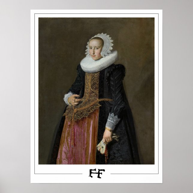 Frans Hals Zedign Art Poster #106 (Front)