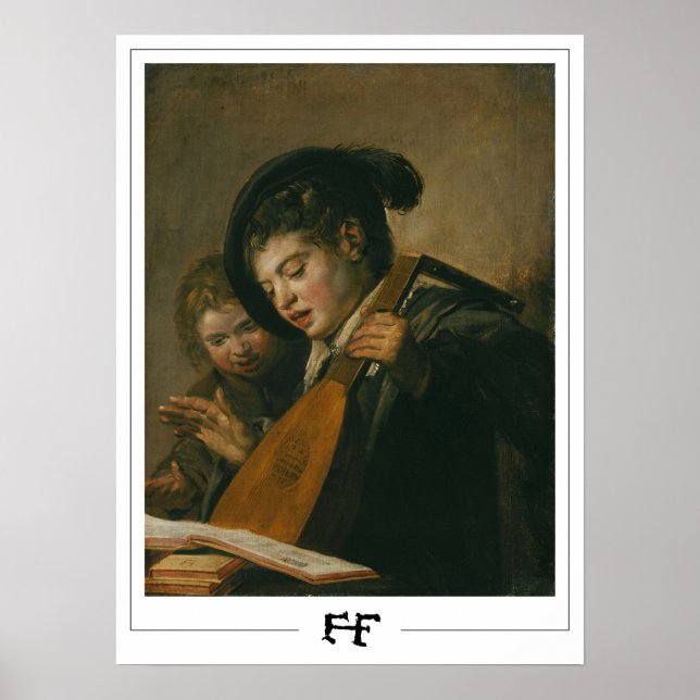 Frans Hals Zedign Art Poster #216 (Front)
