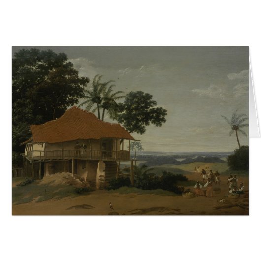 Frans Post: Brazilian Landscape (blank inside) Cards (Front Horizontal)