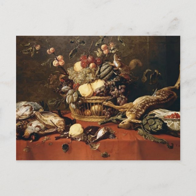 Frans Snyders- Still Life Postcard (Front)