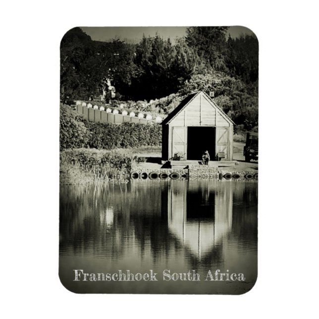 Franschhoek, South Africa Magnet (Vertical)