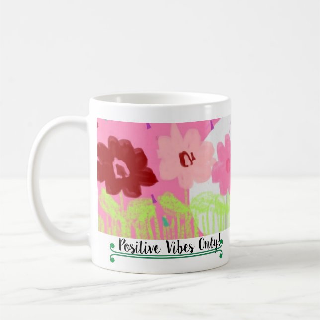 Frantabulous Flowers Coffee Mug (Left)