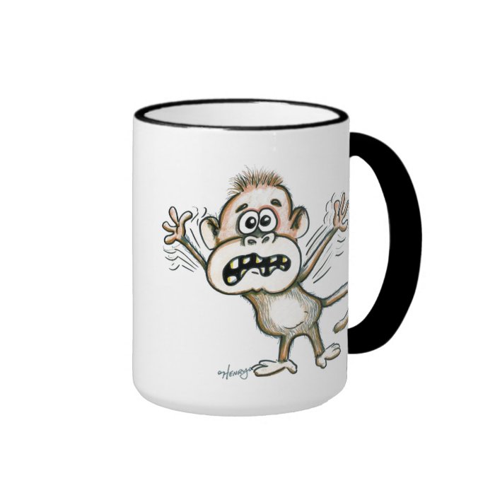 Frantic Monkey Coffee Mug