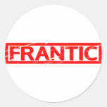 Frantic Stamp Classic Round Sticker