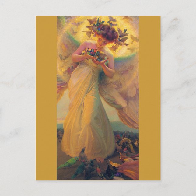 Franz Dvorak CC0420 Favorite Angel Postcard (Front)