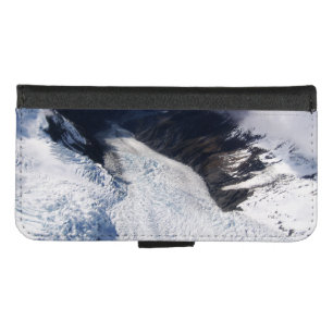 Franz Josef Glacier Aerial View, New Zealand iPhone 8/7 Wallet Case