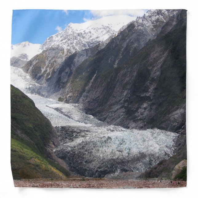 Franz Josef Glacier, New Zealand Bandana (Front)