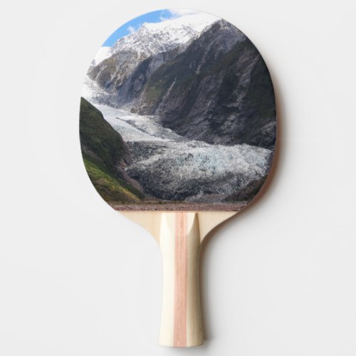 Franz Josef Glacier New Zealand Ping Pong Paddle