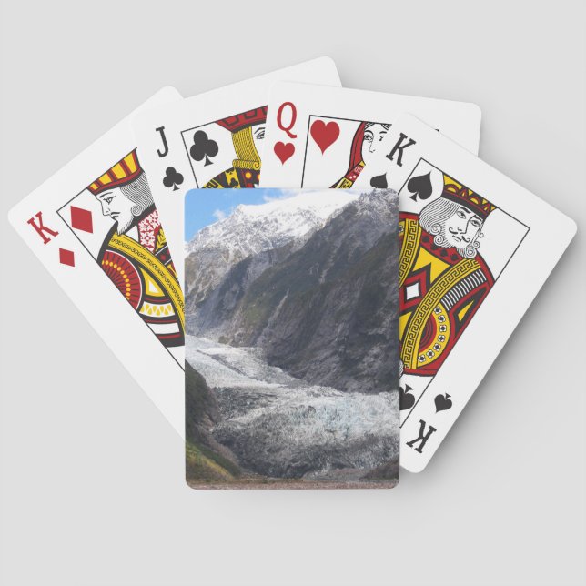 Franz Josef Glacier, New Zealand Poker Cards (Back)