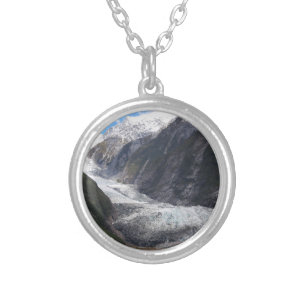 Franz Josef Glacier, New Zealand Silver Plated Necklace