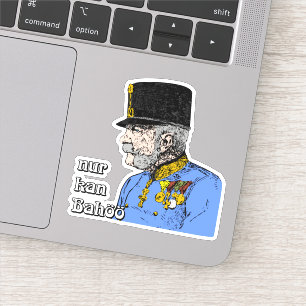 Franz Joseph, Austria Kaiser Habsburg Sticker