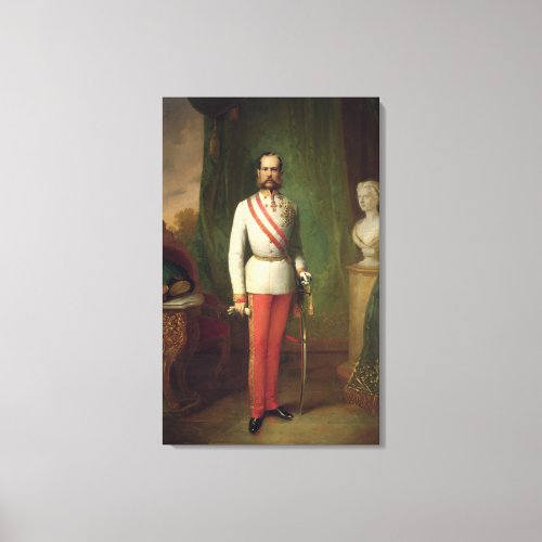 Franz Joseph I Canvas Print