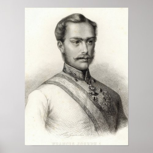 Franz Joseph I Emperor of Austria Poster