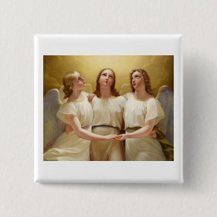 Franz Kadik - Three Angels - 1822 - Painting Button