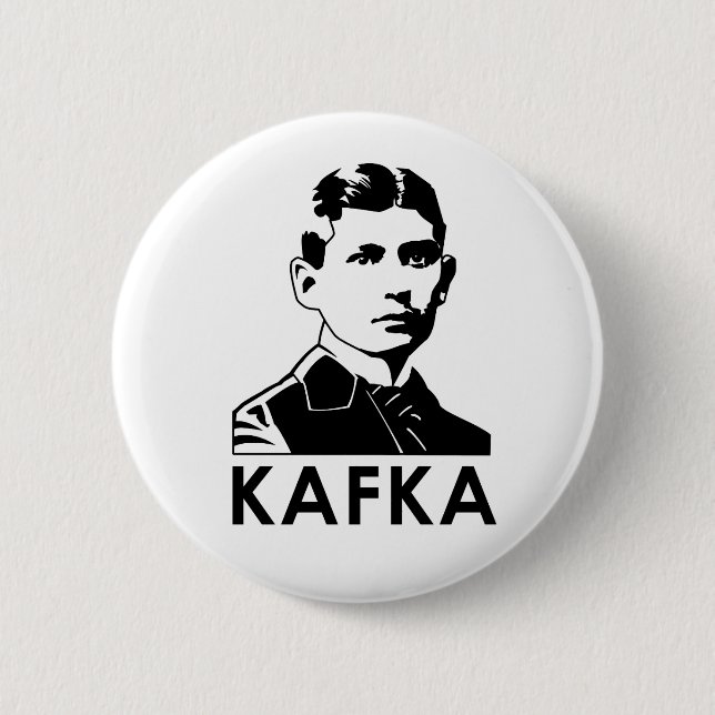 Franz Kafka Button (Front)