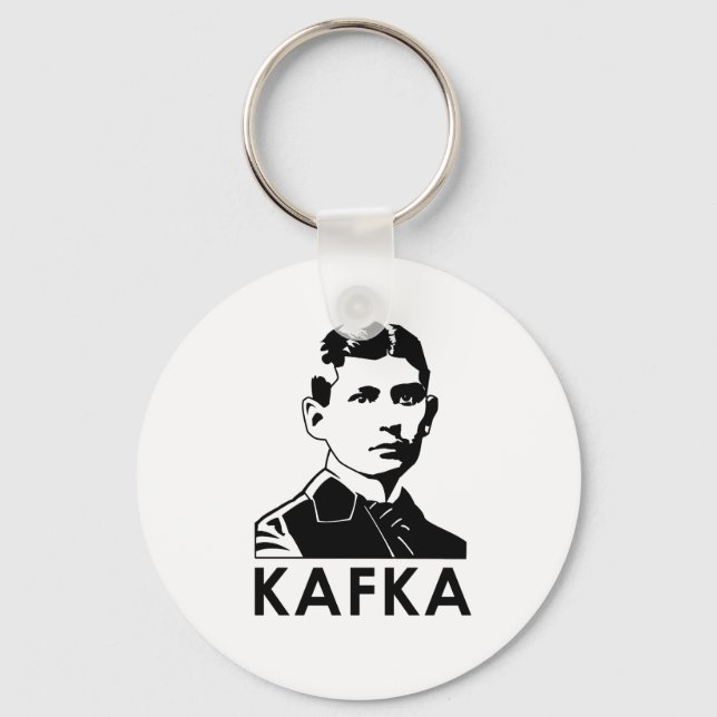 Franz Kafka Keychain (Front)
