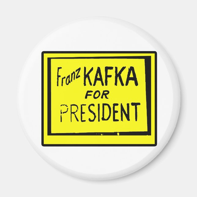 Franz Kafka Magnet (Front)