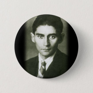 franz kafka pinback button