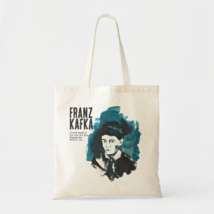 Franz Kafka Portrait with custom text Booklovers Tote Bag