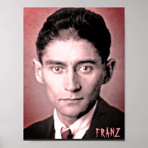 Franz Kafka Poster