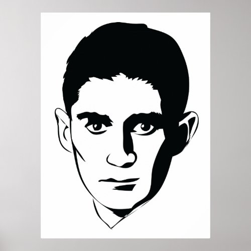 Franz Kafka Poster