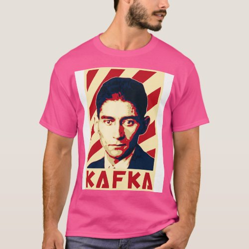 Franz Kafka Retro T_Shirt