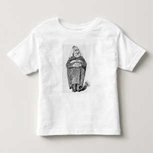 Franz Liszt (1811-86) as abbot, caricature from 'B Toddler T-shirt