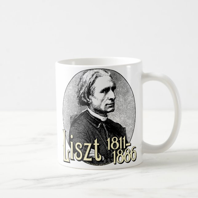 Franz Liszt Coffee Mug (Right)
