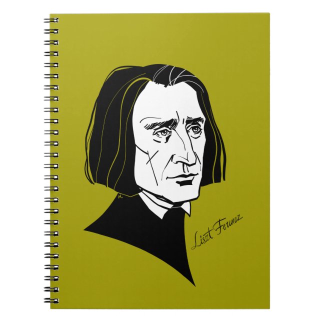 Franz Liszt Notebook (Front)