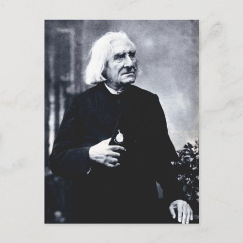 Franz Liszt Postcard