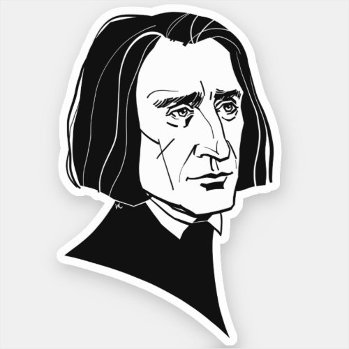 Franz Liszt Sticker